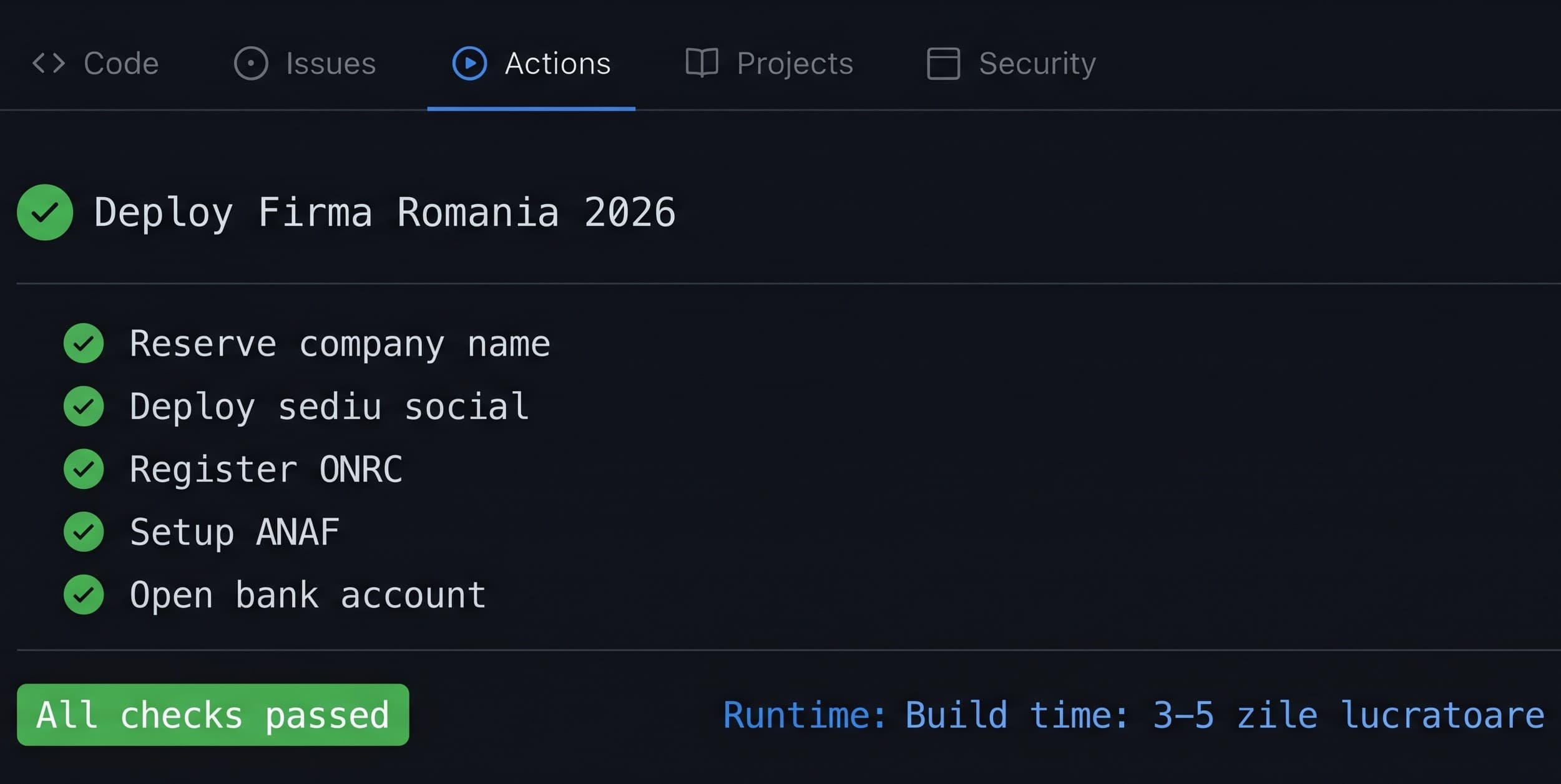 Sediu social PFA și SRL IT 2026 deploy 3 click-uri zero birocrație — SediuFirmaBucuresti.ro